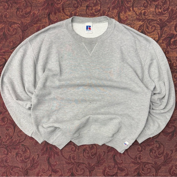Other - 90s Russell Athletic Boxy Blank Crewneck